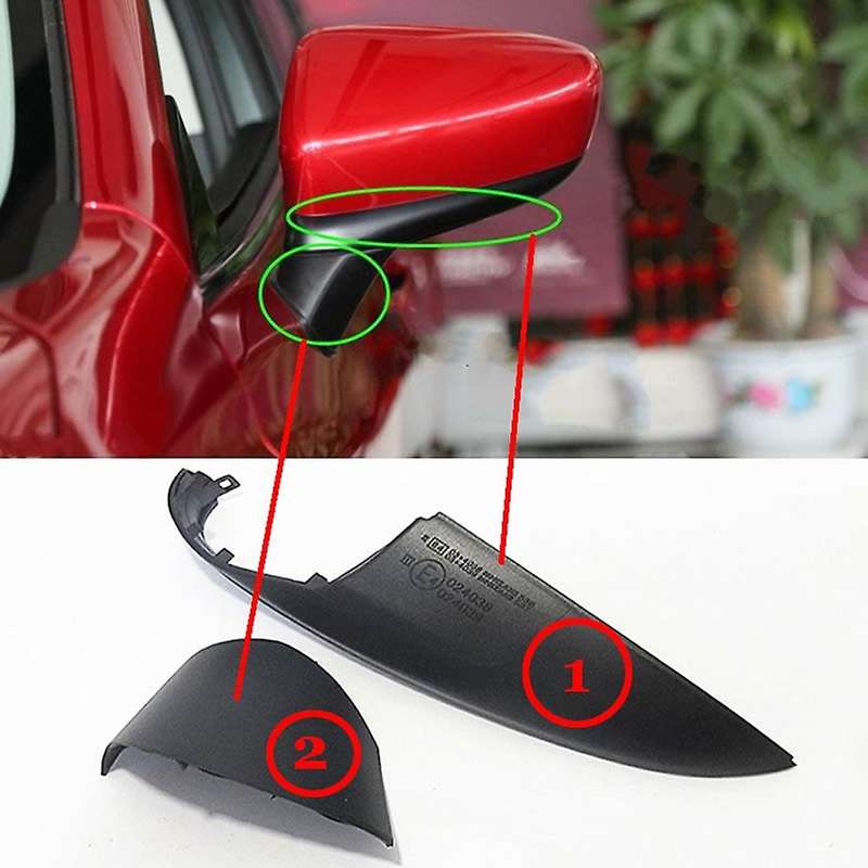 Car Right Passenger Side Mirror Lower Cover Rear View Mirror Shell Housing Cap for 6 Atenza 2014 201