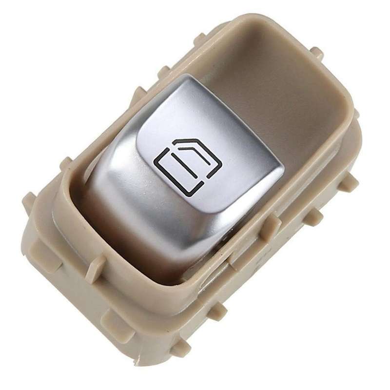 Car Right Passenger Door Window Switch for - W205 S205 X253 C253 Clase C 2059051513 (Beige)