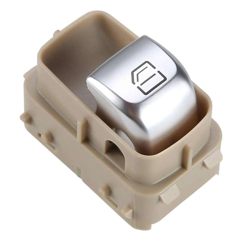 Car Right Passenger Door Window Switch for - W205 S205 X253 C253 Clase C 2059051513 (Beige)