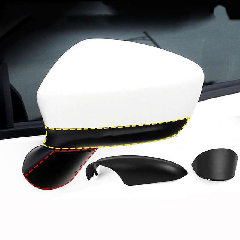Car Right Passenger Side Mirror Lower Cover Rear View Mirror Shell Housing Cap for -5 5 2013 2014
