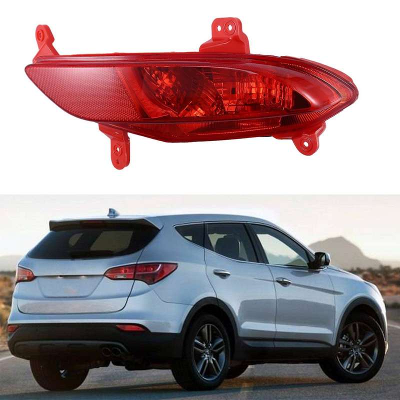 Car Right Rear Bumper Rear Bumper Light Brake Light Reflector Light for SANTAFE IX45 2013 2014 2015