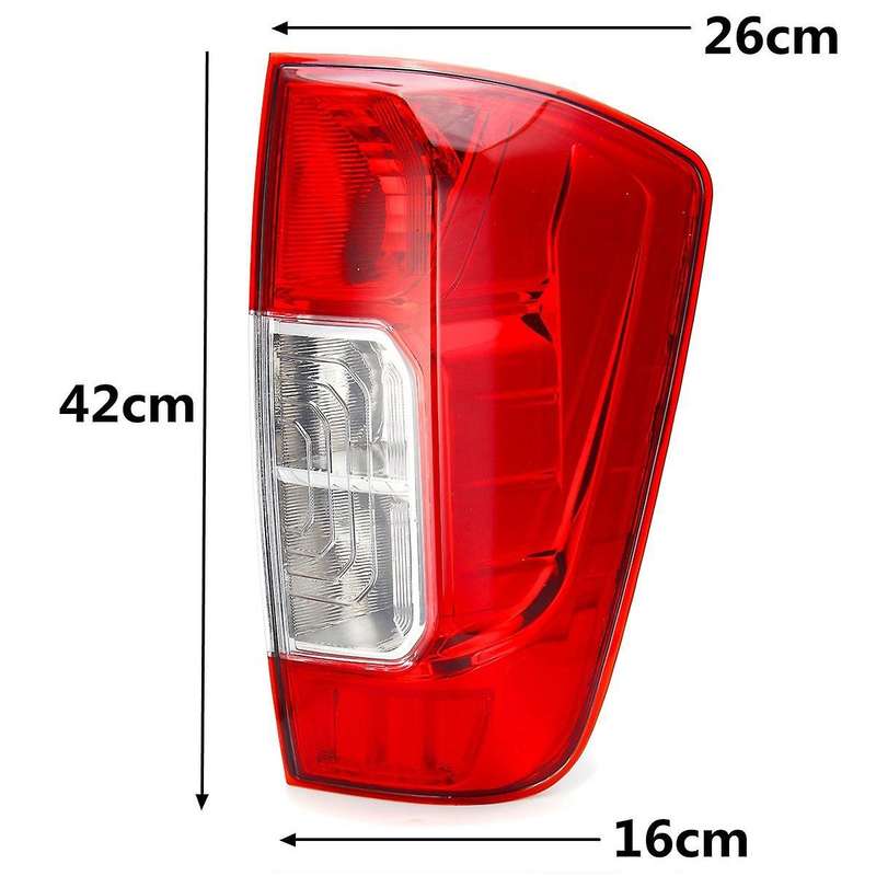 Car Right Rear Tail Light Lamp Brake Signal Lamp with Harness Warning for Navara NP300 D23 2015-2019