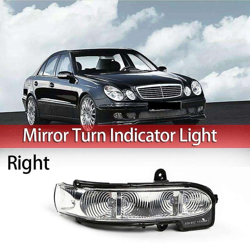 Car Right Rear View Side Mirror LED Turn Signal Indicator Light for W211 W463 W461 C/E Class 2004-20