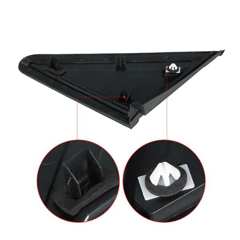 Car Right Side Door Mirror Triangle Plate Cover 1AN68RXFAB for Grand Caravan 2008-2020