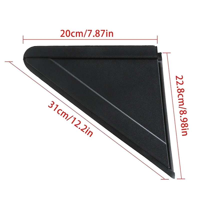 Car Right Side Door Mirror Triangle Plate Cover 1AN68RXFAB for Grand Caravan 2008-2020
