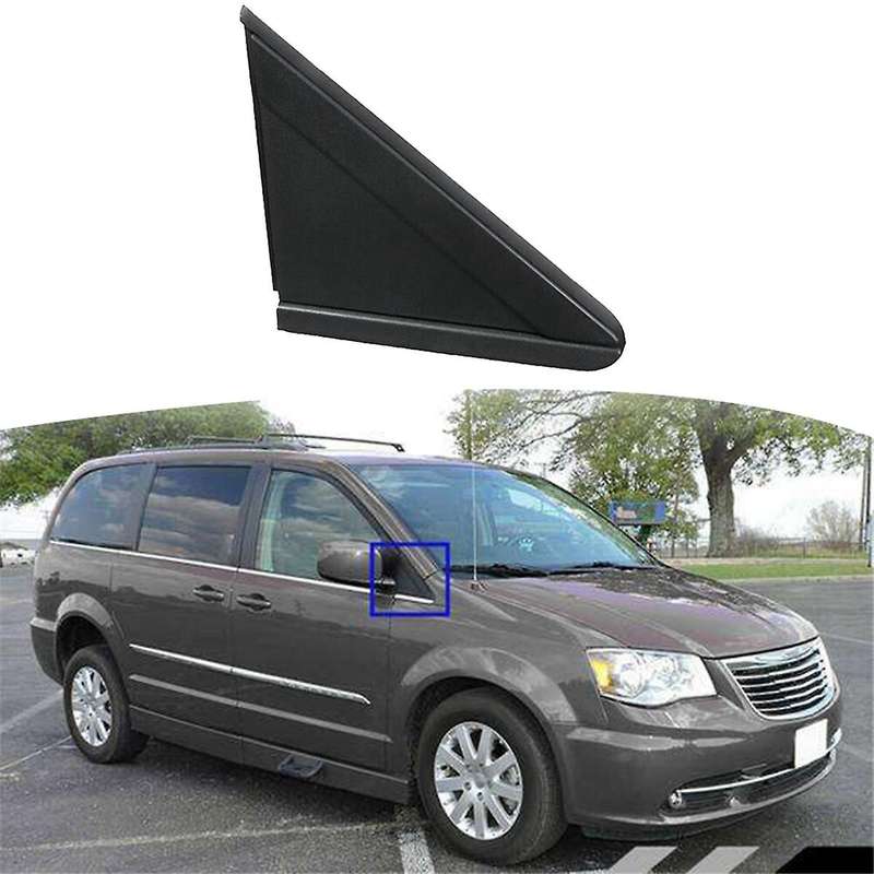 Car Right Side Door Mirror Triangle Plate Cover 1AN68RXFAB for Grand Caravan 2008-2020