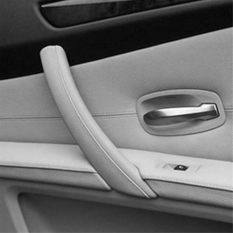 Car Right Side Front Door Inner Pull Handle Armrest Cover Assembly 51416983672 for E60 E61 2006-2010