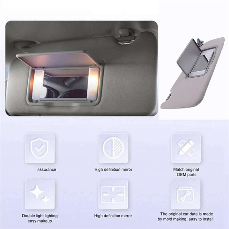 Car Right Sun Visor Shield Shade Board for Accord 2008-2017 83280TA5A51ZA