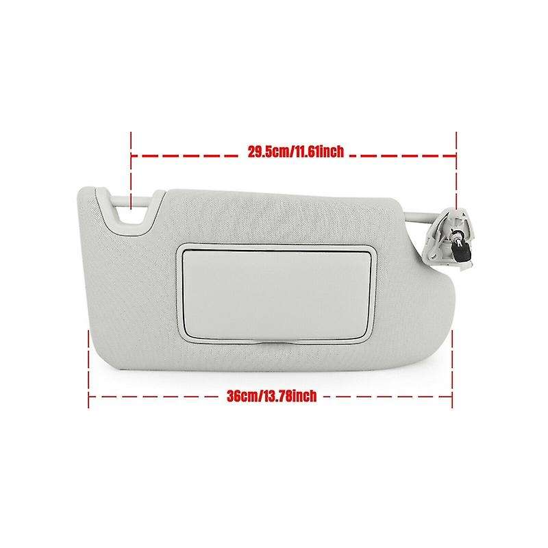 Car Right Tan Sun Visor for Altima 2013-2016 96400-3TA2A 964003TA2A
