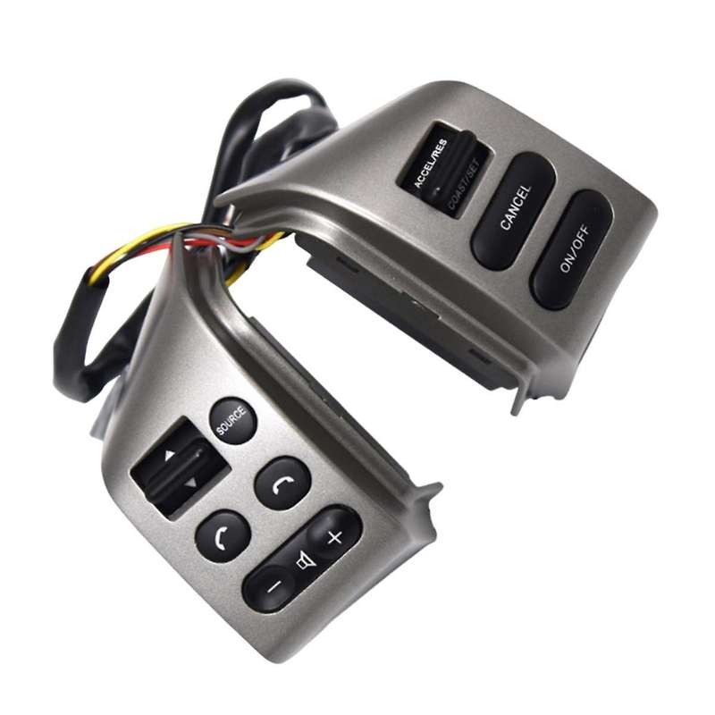 Car Right&Left Speed Cruise Control Switch for Sylphy 2008-2019 Steering Wheel Button with Wiring Ha