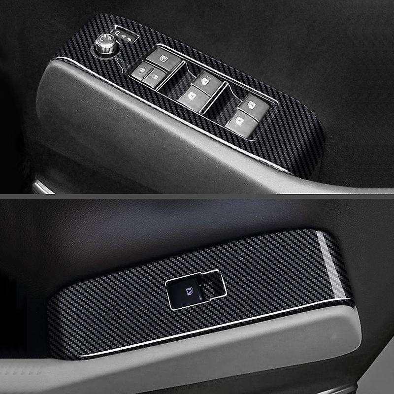 Car Right-Hand Drive Glass Lift Panel Switch Window Lift Switch Decorative Cover for ALPHARD 30 2015