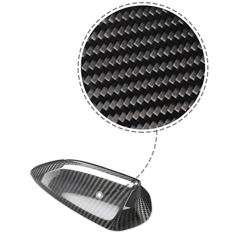 Car Roof Fin Decorative Aerial Antenna Cover Sticker for Axela -3 4 5 Real Carbon Fiber