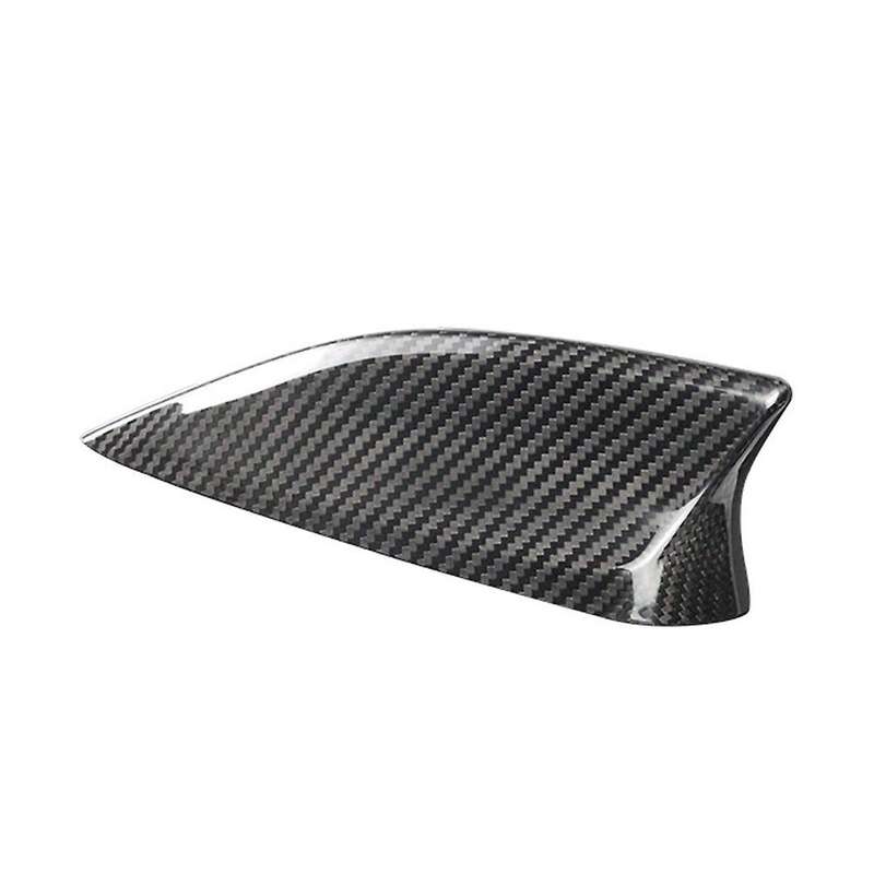 Car Roof Fin Decorative Aerial Antenna Cover Sticker for Axela -3 4 5 Real Carbon Fiber