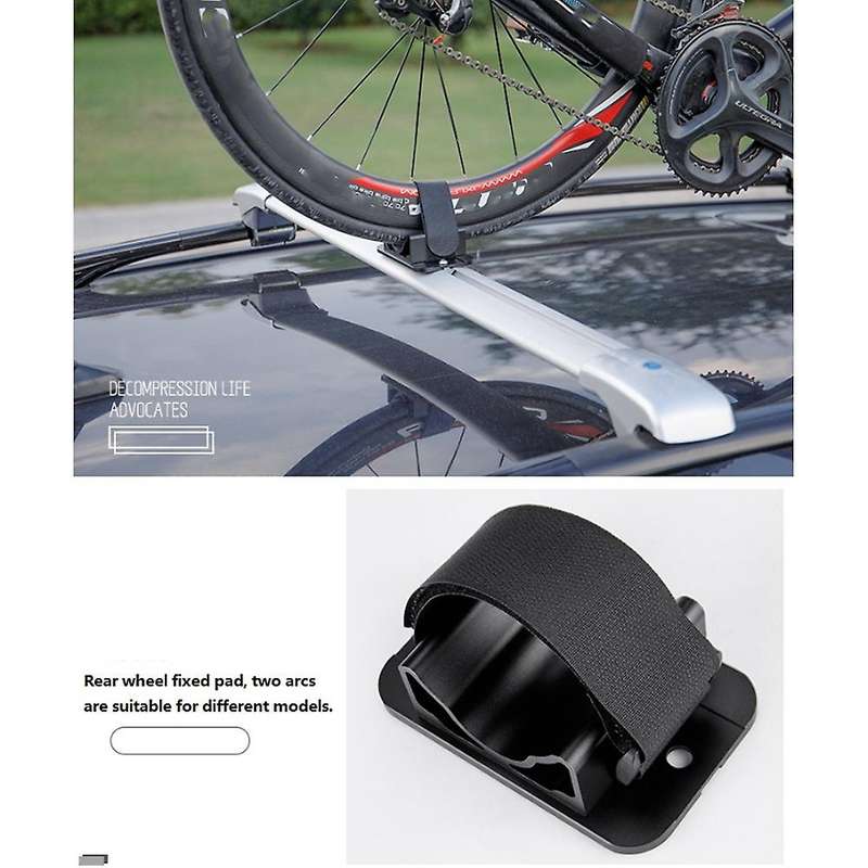 Car Roof Bike Rack Quick-Release Fork Installation Mount Holder Lock Truck Cycle Mount Bracket Bicyc