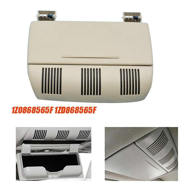 Car Roof Glasses Glove Box 1z0868565f 1zd868565f for Fabia 2007-2014 Central Eyeglasses Box Beige