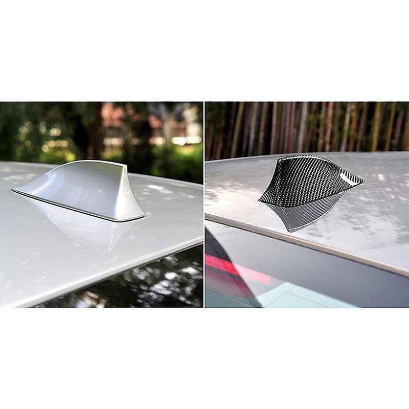 Car Roof Fin Antenna Cover,Carbon Fiber Aerials Cover Trim,for M5/F01,F02/F10,F11,F18,Auto Exterior
