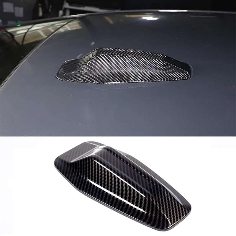 Car Roof Fin Decorative Antenna Cover Trim ABS Carbon Fiber for 4 Series G22 G23 G26 2022 2023 Acces