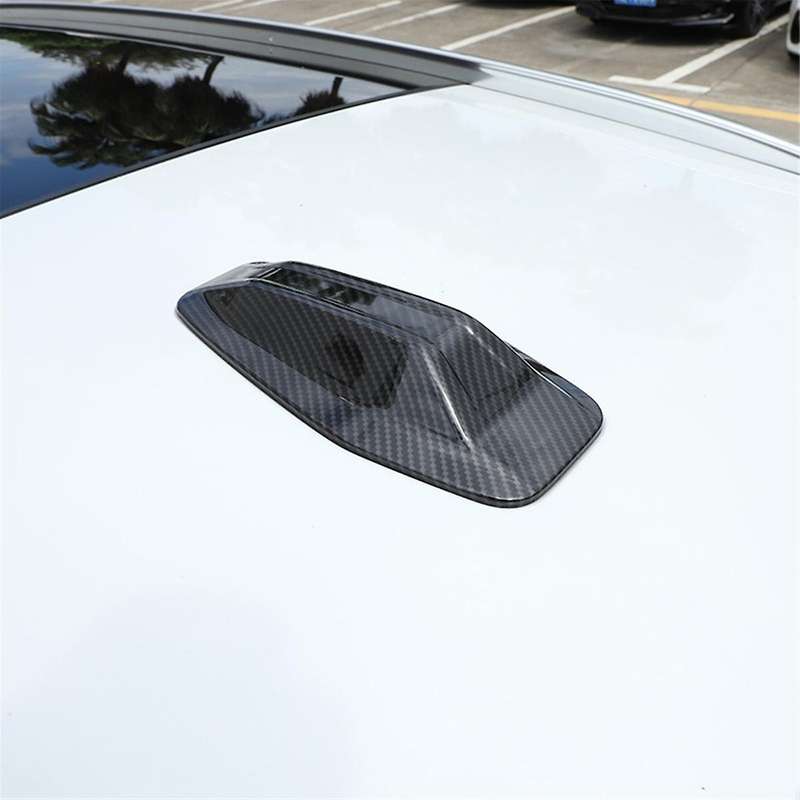 Car Roof Fin Decorative Antenna Cover Trim ABS Carbon Fiber for 4 Series G22 G23 G26 2022 2023 Acces
