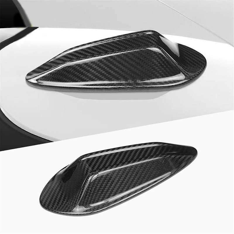 Car Roof Fin Antenna Cover Carbon Fiber Decoration Trim for 3 Series G20 5 Series G60 M3 G80 G82