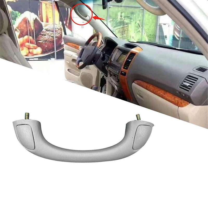 Car Roof Assist Handle Pull Gray 74603-44020-B4 for GX470 2003-2009 Inside Grip Handle Armrest 74603