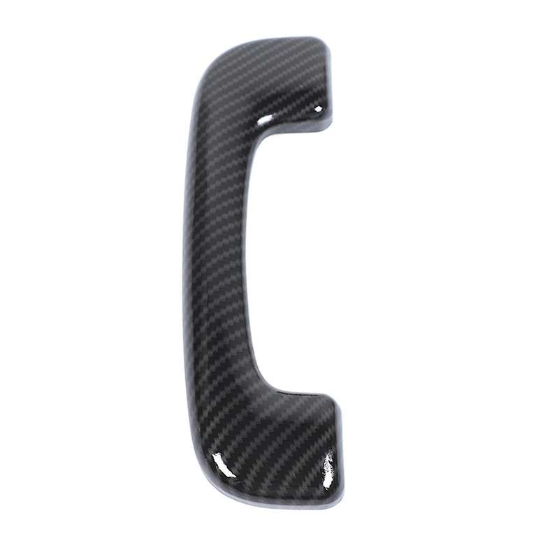 Car Roof Handle Cover Trim Accessories for Charger 300C 2015-2020 , ABS Carbon Fiber