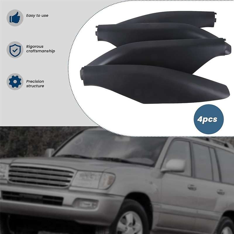 Car Roof Rack Cover Baggage Slide Rail Protection Lid 6349260040 for Land Cruiser Prado LC120 03-09