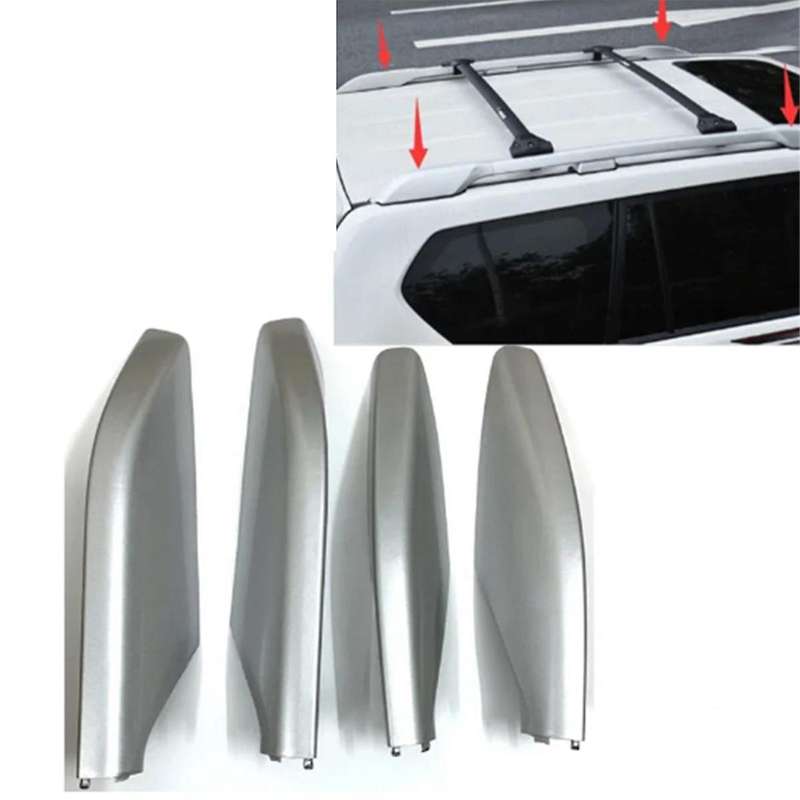 Car Roof Rack Cover Luggage Bar Rail End Protection Lid 6349260040 for LAND CRUISER PRADO LC120 2003