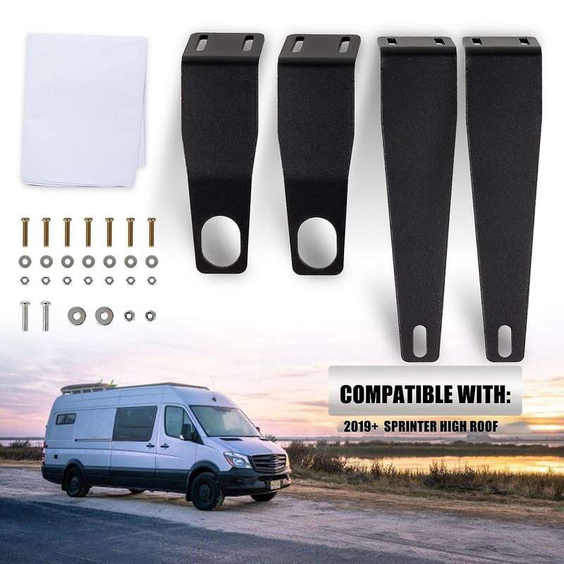 Car RV Roof DIY Modification Bracket Components for Van Conversions for Sprinter High Roof 2019+