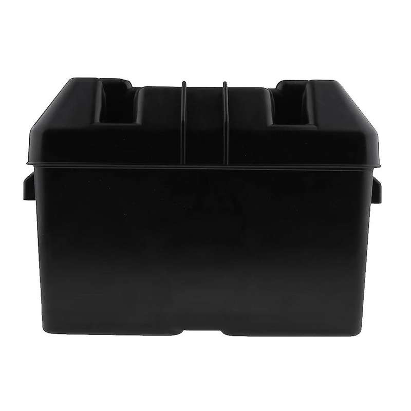 Car RV Boat Marine Smart Battery Box USB Car Charger Power Guard with Strap for Car Truck Boat Trail