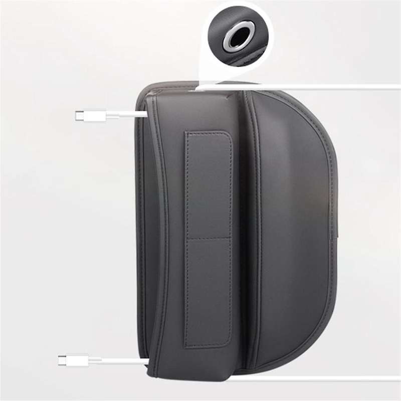 Car Seam Center Control Seat Space Filling Leather Car Organizer Multi Card Texture Car Bag, Adjusta