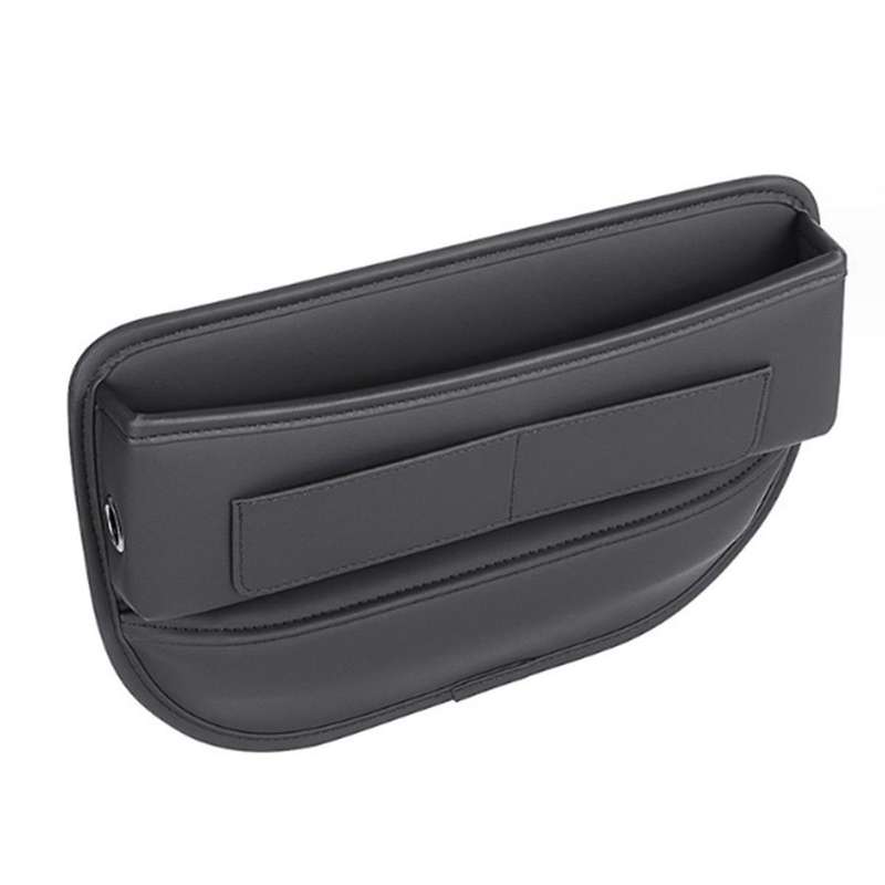 Car Seam Center Control Seat Space Filling Leather Car Organizer Multi Card Texture Car Bag, Adjusta