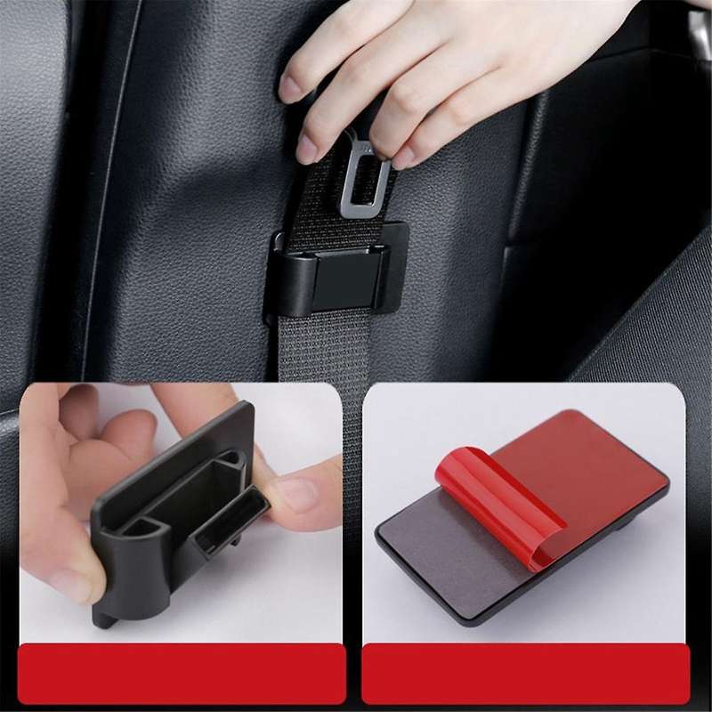 Car Safety SeatBelt Fixed Buckle SeatBelt Stopper Device SeatBelt Non- Fixing Clip Car Interior Acce