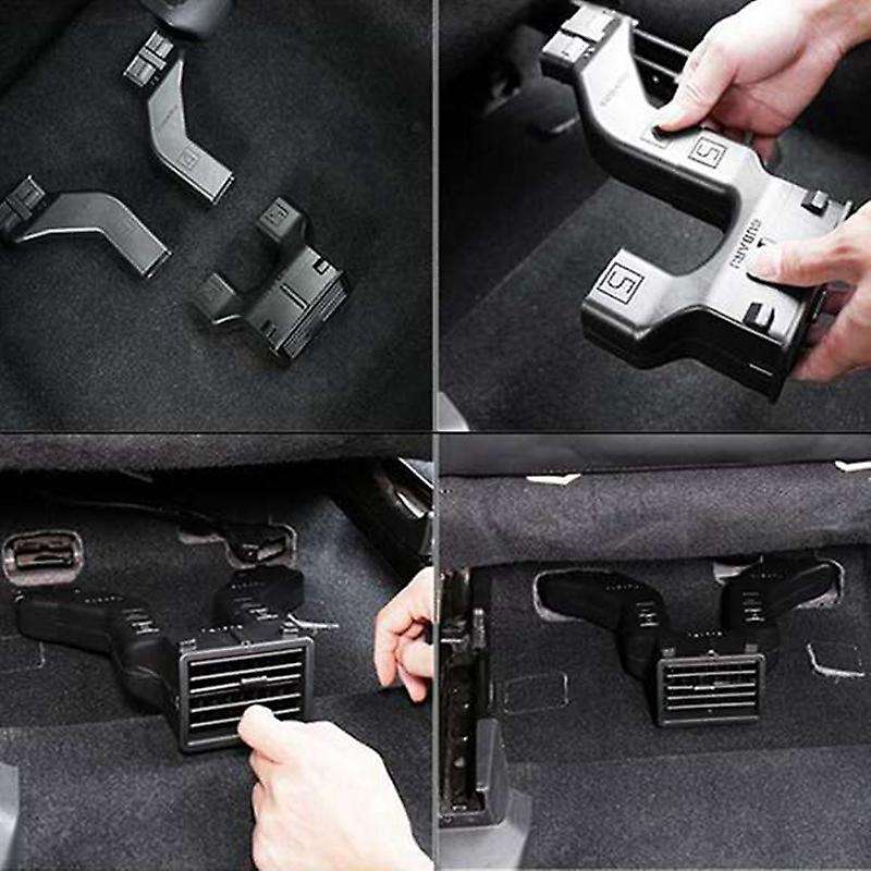 Car Seat Air Conditioner Outlet Vent Extension Tube Blind for Xv Legacy 2009-2019,2 Sets
