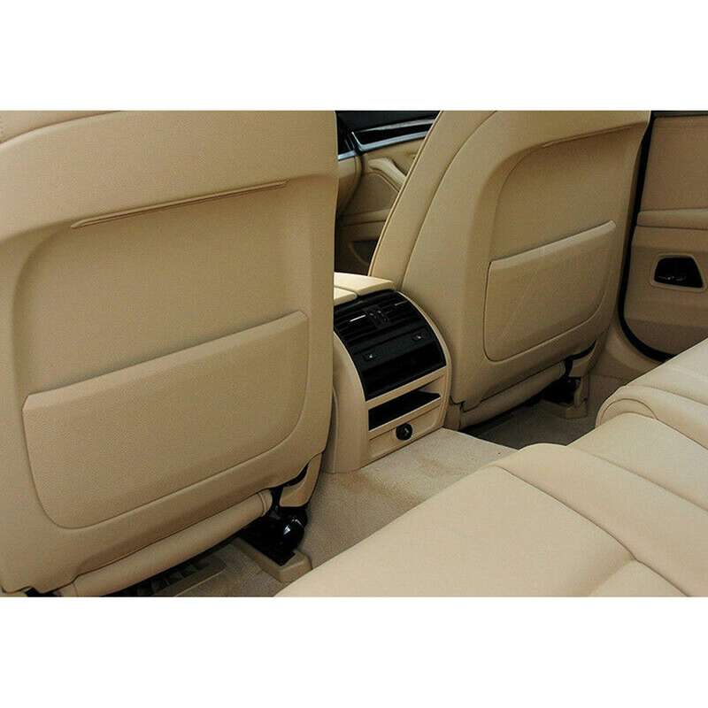 Car Seat Back Panel Cover Cap Storage Pocket Replacement Accessories for 5 Series F10 GT 7 Series F0