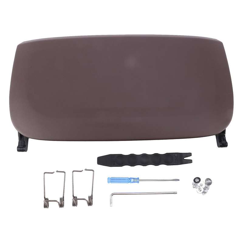 Car Seat Back Panel Trim Cover Replacement Part for F10 F18 F07 F01 F02 5GT 5/7 Series LHD RHD Mocha