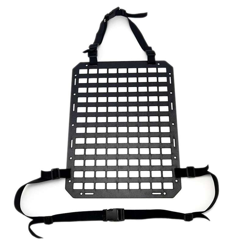 Car Seat Back Molle Panel, Molle Panel Organizer for Car, SUV Truck, Equipment Modular for EDC Pouch