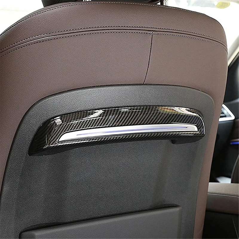 Car Seat Back Frame Decoration Cover Trim for 3 Series G20 G28 2020-2022 Interior Accessories - ABS