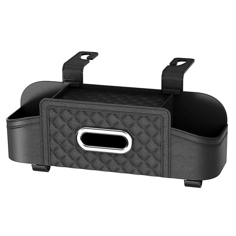 Car Seat Back Storage Box Multifunctional Auto Tissue Universal Backseat Water Cup Holder Hanging Or