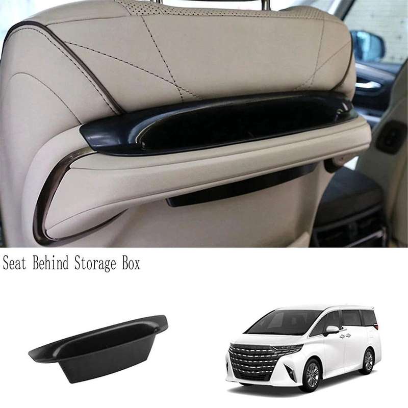 Car Seat Behind Storage Box Accessories Seat Holder Tray Organizer for Alphard Vellfire 40 Series 2