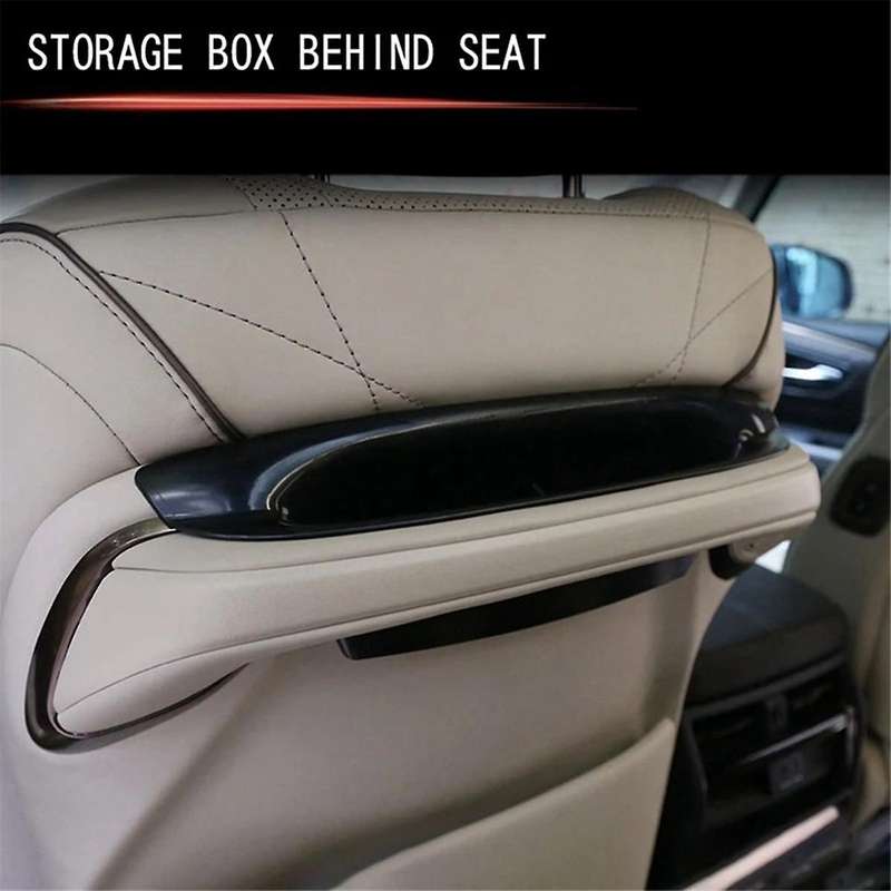 Car Seat Behind Storage Box Accessories Seat Holder Tray Organizer for Alphard Vellfire 40 Series 2