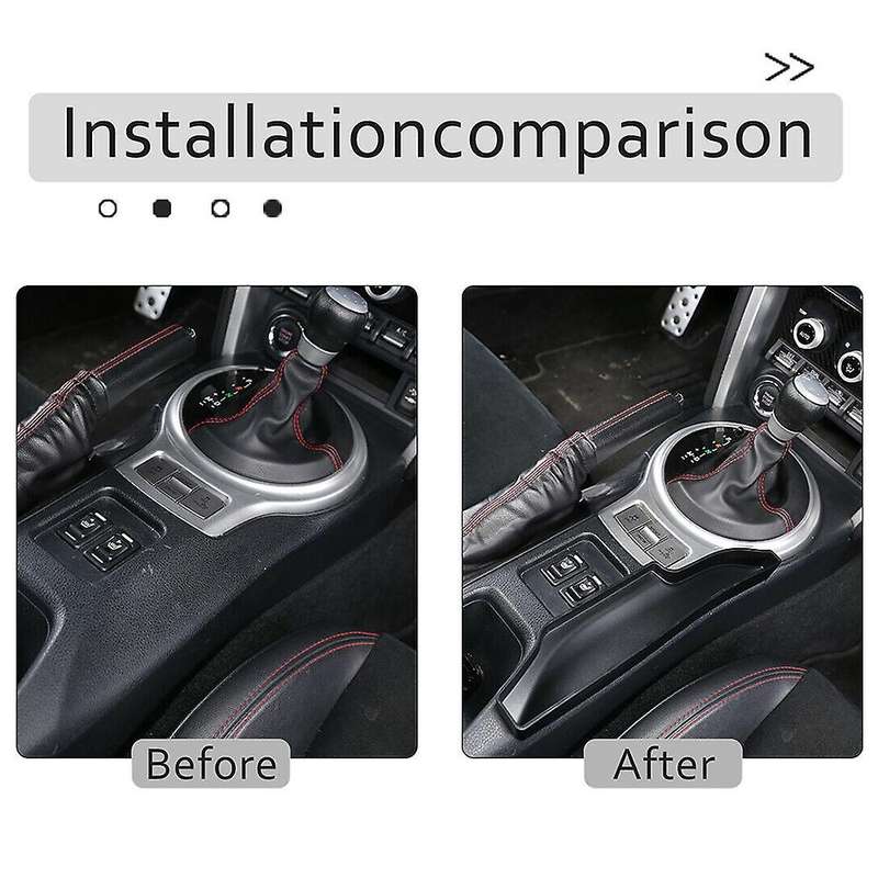 Car Seat Center Console Gear Shift Side Storage Box for 86 BRZ 2012-2020