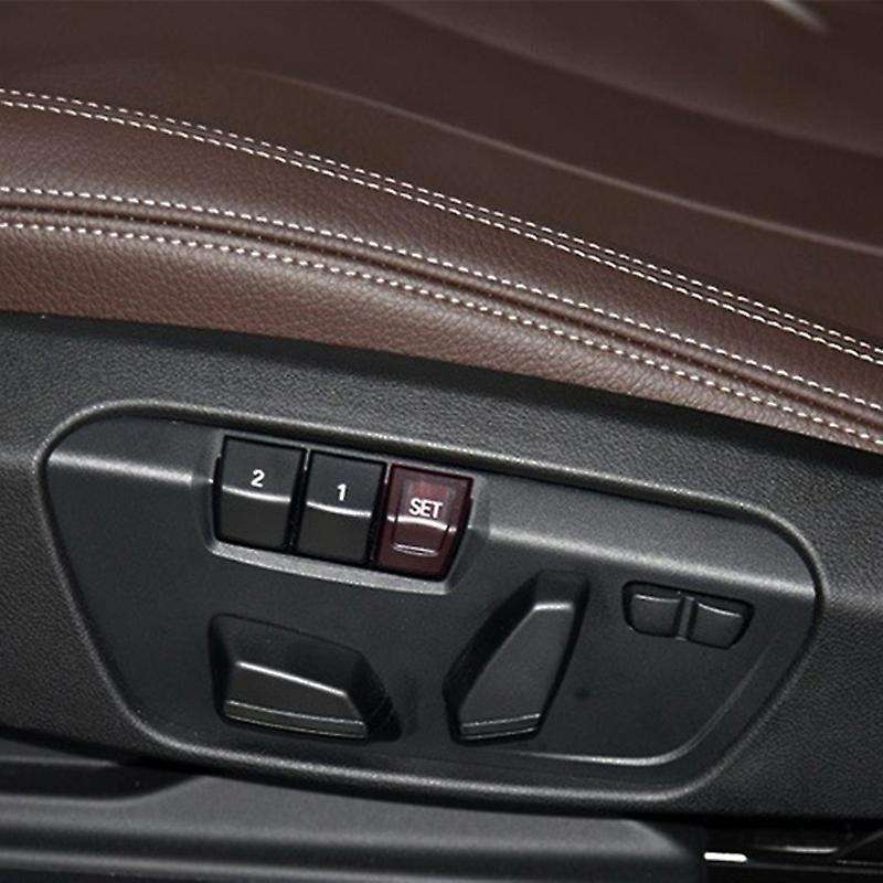 Car Seat Button Frame Trim for X1 F48 2016-2019 X2 F47 2018 2019 Accessories