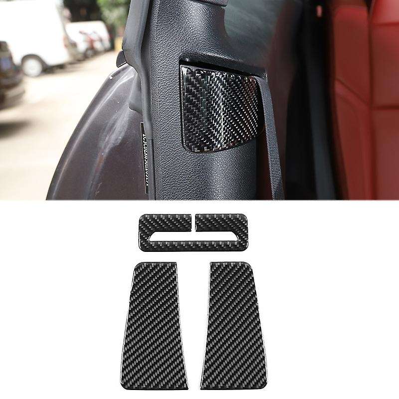 Car Seat Belt Panel Sticker Frame Interior Trim for 2015-2020 Accessories