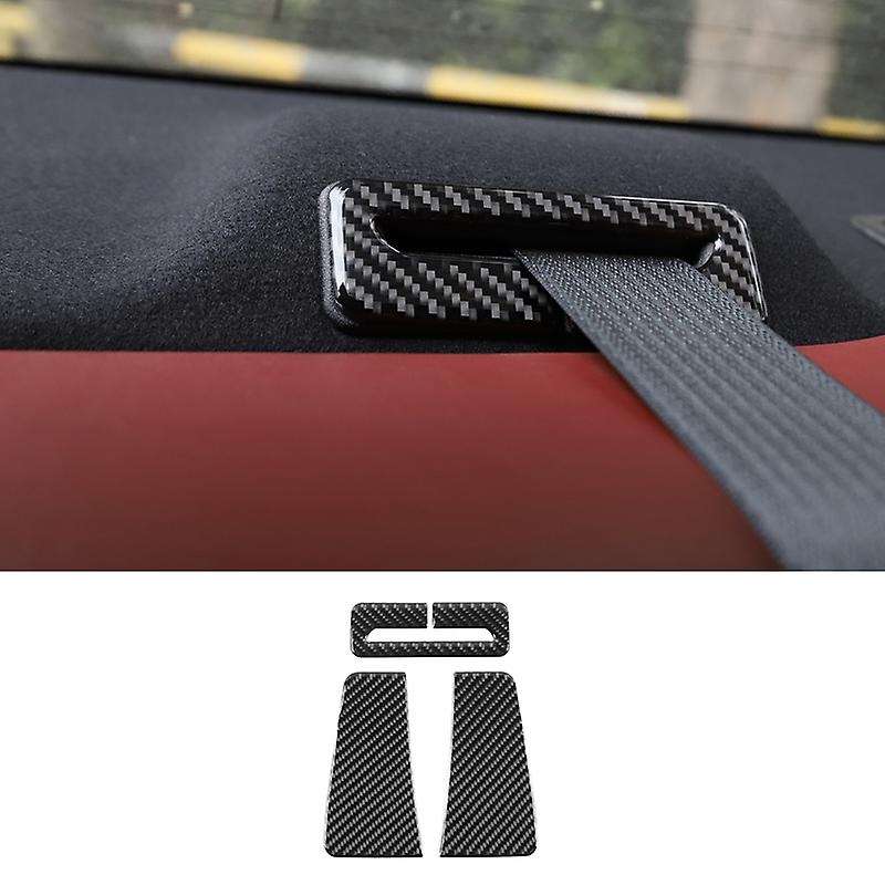 Car Seat Belt Panel Sticker Frame Interior Trim for 2015-2020 Accessories