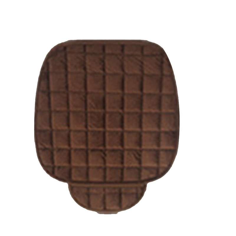 Car Seat Cover Winter Warm Seat Cushion Anti- Universal Front Chair Seat Breathable Pad for Vehicle