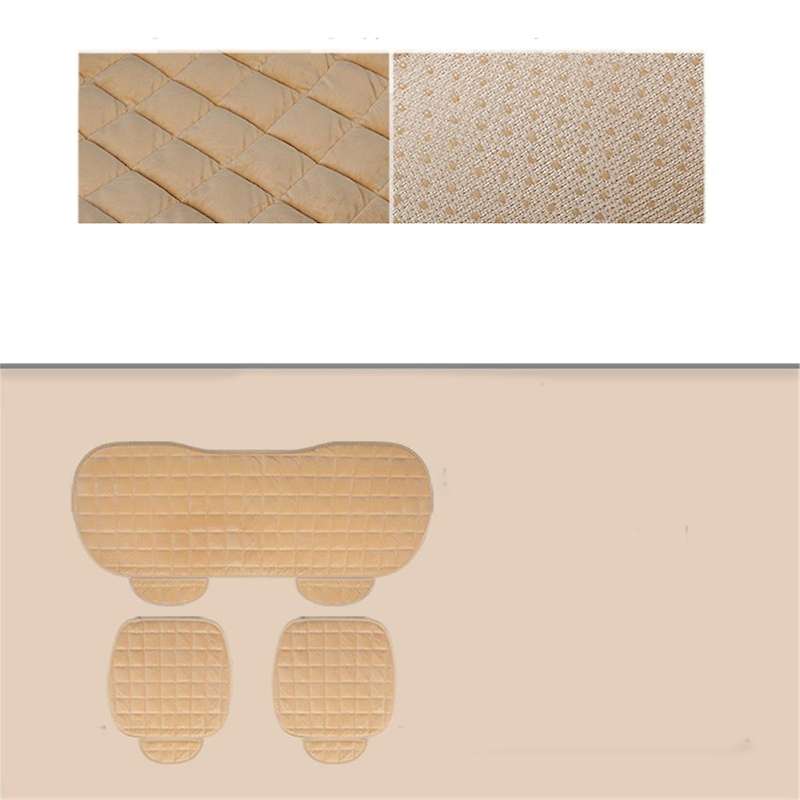 Car Seat Cover Winter Warm Seat Cushion Anti- Universal Front Chair Seat Breathable Pad for Vehicle