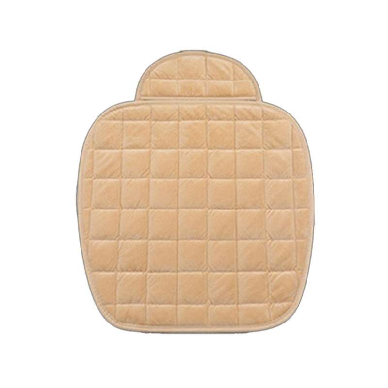 Car Seat Cover Winter Warm Seat Cushion Anti- Universal Front Chair Seat Breathable Pad for Vehicle