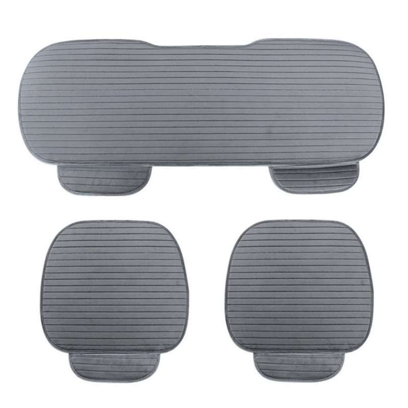 Car Seat Cover Car Accessory Front Rear Winter Warm Cushion Breathable Protector Mat Pad Universal A