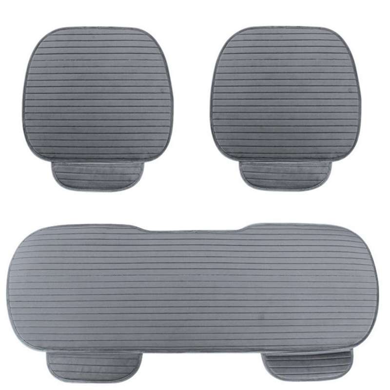 Car Seat Cover Car Accessory Front Rear Winter Warm Cushion Breathable Protector Mat Pad Universal A