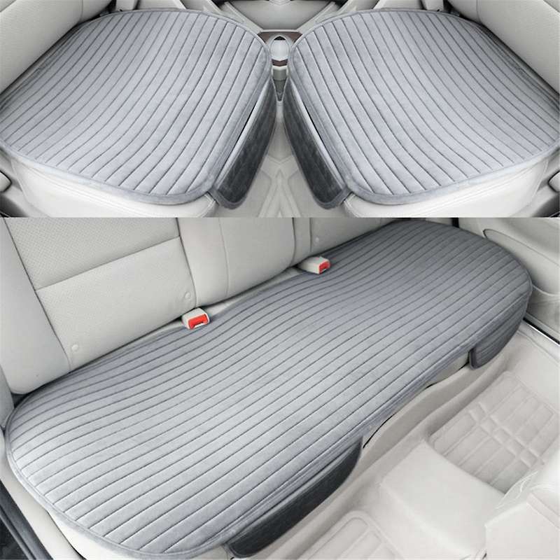 Car Seat Cover Car Accessory Front Rear Winter Warm Cushion Breathable Protector Mat Pad Universal A